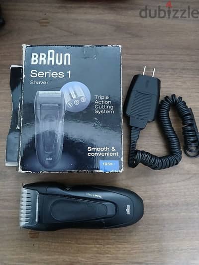 مكينة حلاقة Braun بمشتملاتها الاصلية