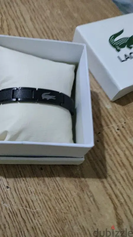Lacoste Bracelet Black