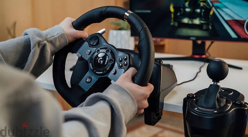 Logitech Xbox and PC stearing wheel 6