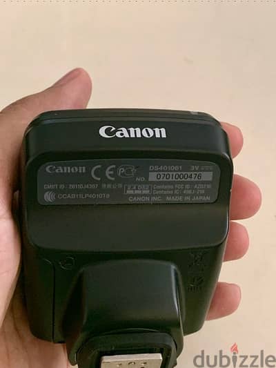 canon speed lite transmitter made in Japan