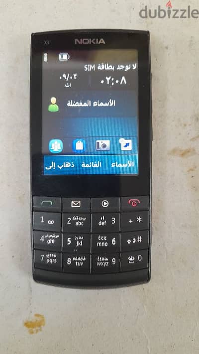 تليفون نوكيا x3 تاتش وزراير برجاء قراءة الاعلان بعناية