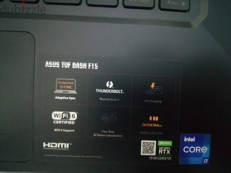 ASUS TUF Dash F15 2