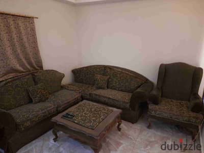 Furnished apartment for rent near the Maadi Corniche and the International Peace Hospital