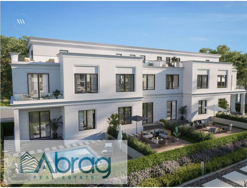 4 Bedrooms 201 sq.M Townhouse for sale 16,950,000 EGP in Naia West Compound, Sheikh Zayed