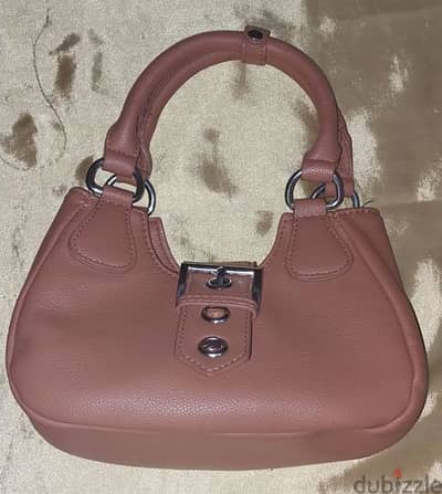 dejavu cross bag havana brown leather