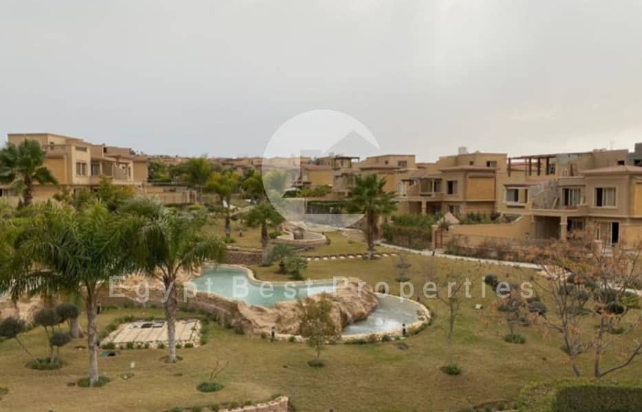 4 Bedrooms 292 sq.M Townhouse for sale 17,000,000 EGP in Meadows Park Compound, Sheikh Zayed