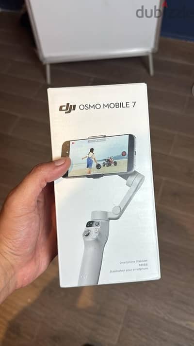 حامل محمول من نوع dji osmo mobile 7gimbal stabilizer
