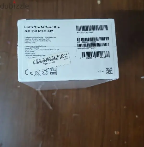 Redmi Note 14 جديد متبرشم65055871685377121