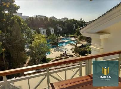 A fully finished villa, ready for viewing, is for sale in installments over 10 years in front of Al Rehab in Mountain View 1, First Settlement, Cairo.