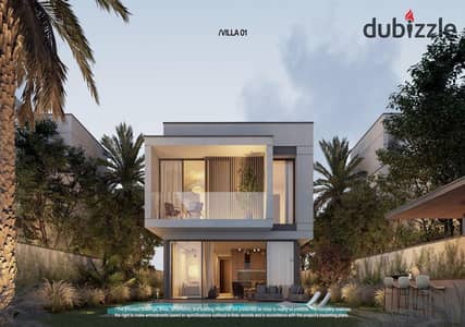 Villa with private swimming pool without down payment and installments over 9 years! Next to Marriott Hotel and Palm Parks