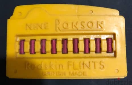 Vintage Robson Nine Flinter Redskin Flints British Made 1950