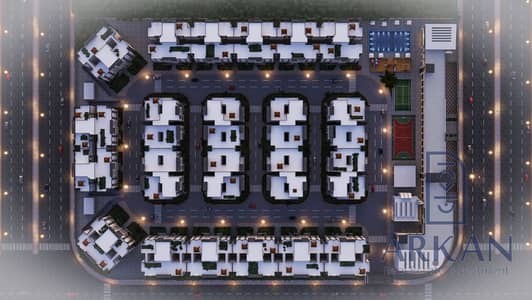 Apartment 133m² with 20% down payment, Hadayek October, Golden Square, Clubs Street, next to Sun Capital, Isola Compound and Rehab City