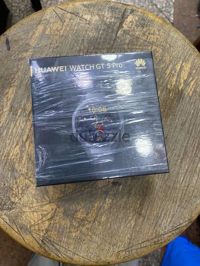 Huawei Watch GT5 Pro Sport Black جديد متبرشم بضمان الوكيل