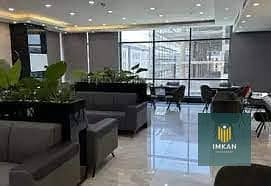 Office 85m fully finished immediate delivery panorama full view immediate delivery in Capital Tower