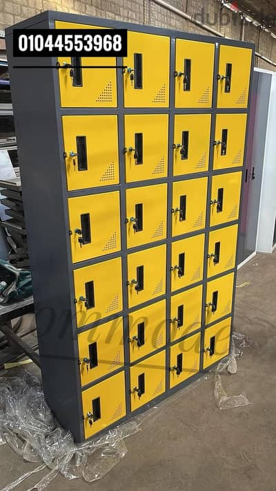 Locker لوكر معدن صاج مطلي اليكتروستاتيك ضد الصدأ متاح معاينه مجانيه