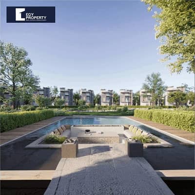 شقة للبيع موقع مميز لاند سكيب فيو 2 نوم باقل سعر في ايفوار ايست - القاهرة الجديدة Ivoire East