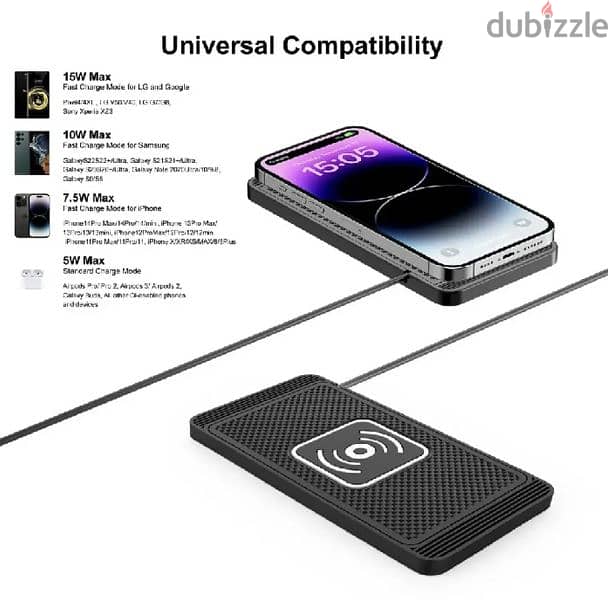 wireless charger fast car and desktop 2