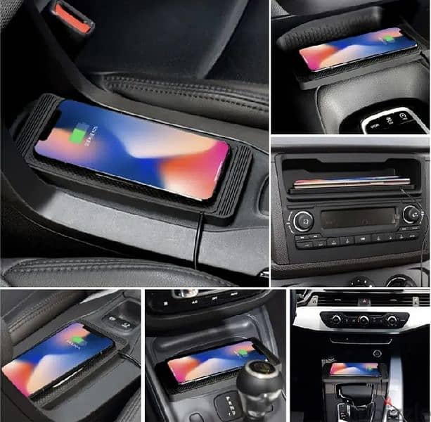 wireless charger fast car and desktop 5