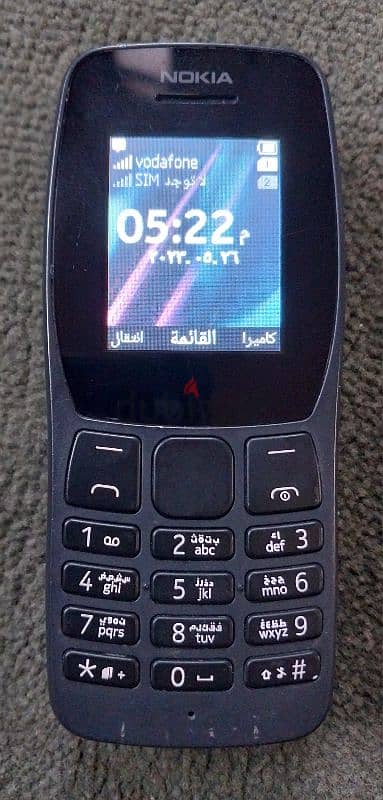 نوكيا 110 فيتنامى أصلى توكيل خطين كاميرا كشاف راديو علبه شاحن أصلى