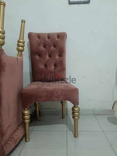 ٤ كراسى سفره و كنبه سفره