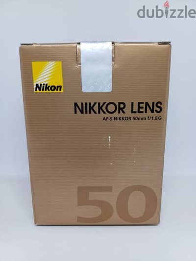 عدسة نيكون 50 مللى | Nikon Lens 50mm F1.8 G