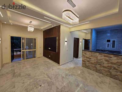 Apartment for sale ground floor with 40m garden ultra super lux compound Degla El-Maz