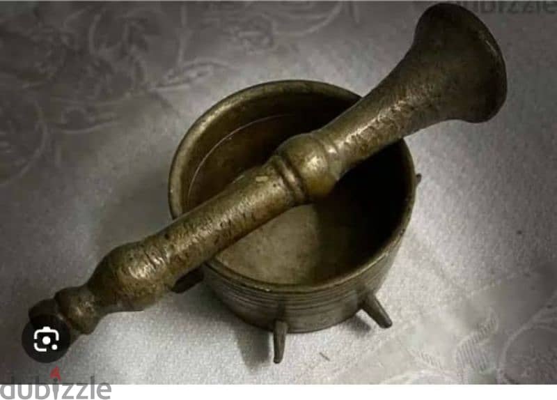 هون نحاس قديم - تحف - مقتنيات - 206486788