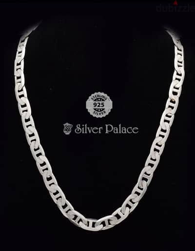 سلسلة ايطالى فضة خالصة  Sterling Silver Mariner Mauve Collection