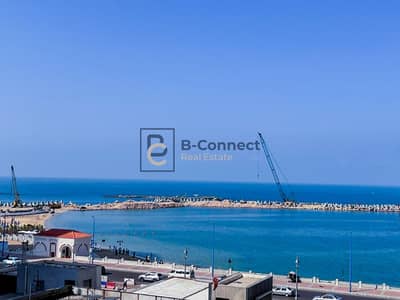 شقة دوبلكس للبيع 430م سيدي بشر - خطوات من فندق الهيلتون ( مطلات كلها تري البحر )