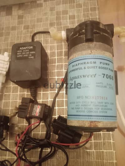 طرمبه ماء فلتر مراحل