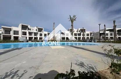 تاون هاوس ريسيل في سكايا مراسي فيو بول , 3غرفه 3 حمام , مساحه 168م , بسعر 32مليون فقط , marassiالساحل الشمالي سيدي عبد الرحمن