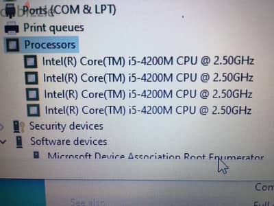 بريسوسر لاب i5 جيل رابع الفئه M
