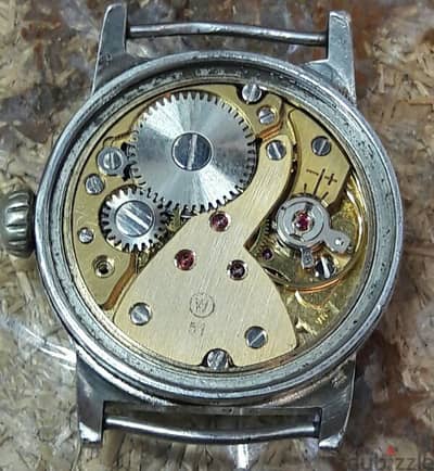 ساعة سويسري اصلي قديمة ساعه ملو swiss watch