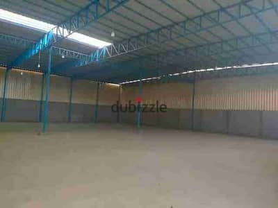 Warehouse 3000 meters for rent Al-Zakat Foundation near the ring road