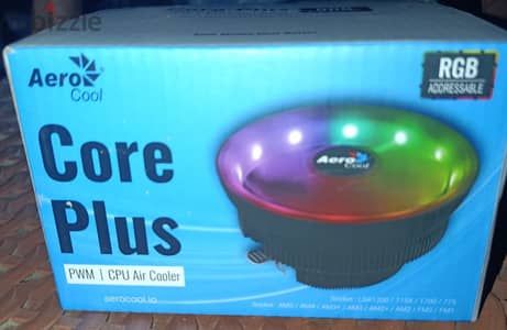 Aerocool Core plus ARGB CPU Cooler, heat up to 110W