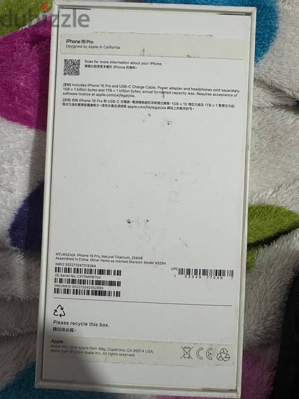 Iphone 16 Pro 256GB 3