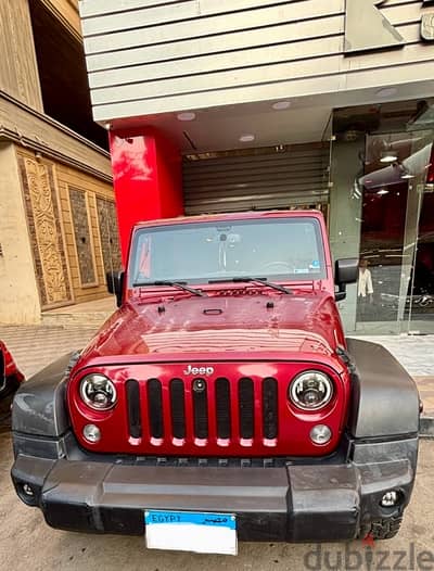 Jeep Wrangler 2014 زيرو صيانات توكيل الى الان