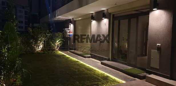 شقة ارضي بجاردن بموقع مميز بتاج سلطان