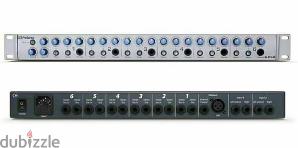 PreSonus HP60 6-channel Headphone Amplifier