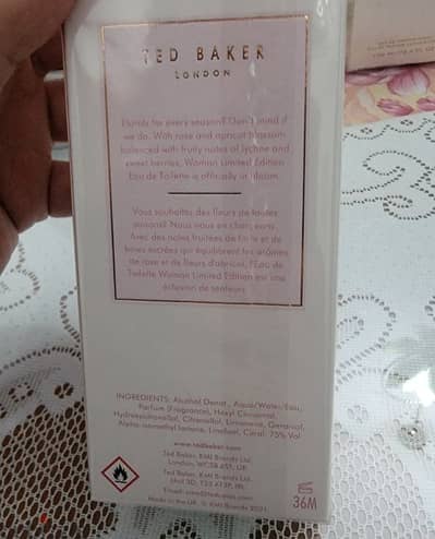 عطر حريمي تيد بيكر اصلي مغلف ted baker perfume