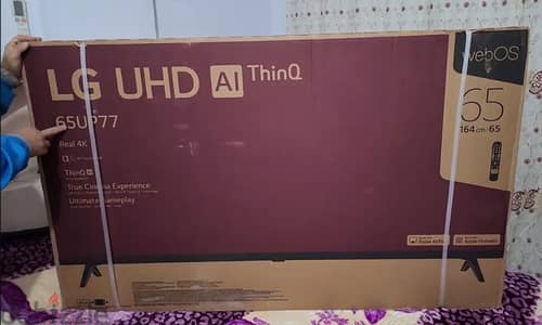 LG UHD 4K TV 65 Inch 4K ال جى