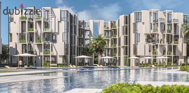عمارة متشطبة بخدمات فندقية للبيع بجوار مول مصر وبالم هيلز اكتوبر بالتقسيط علي 120 شهر