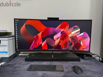للبيع HP ENVY Curved All-in-One  شاشة منحنية 34 بوصة نادر جدًا