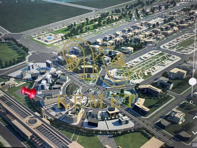 عنوان مكتبك في الحي المالي امام البنك المركزي و جوار البورصة علي طول وسط المساحات الخضراء و التصميم المميز