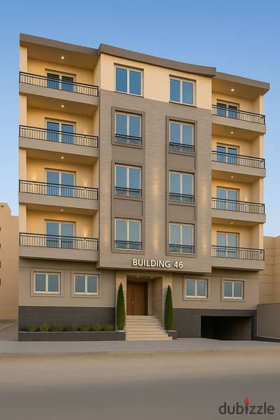 شقة ١٨٦ م أمامي على حديقة كبيرة ومركز خدمات وحضانة- المنطقة الأولى عمارات ( حي الأوركيد ) - مدينة الشروق