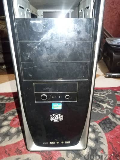كيسة cooler master للتجميعات الحرة + مروحة تبريد
