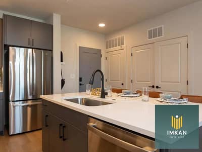 Apartment for sale in installments in 90 Avenue, fully finished to an ultra-super-lux standard, in a fully serviced and occupied location in Fifth Set