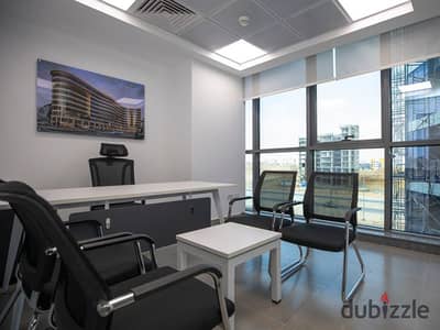 Administrative office for rent in Golden Tower Mall on the main Al Amal axis in the New Administrative Capital