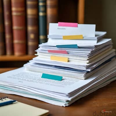 ترتيب و تنظيم الارشيف و المكتبات و اخرى
