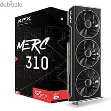 كارت شاشه GPU AMD XFX RX7900xtx MERC black edition